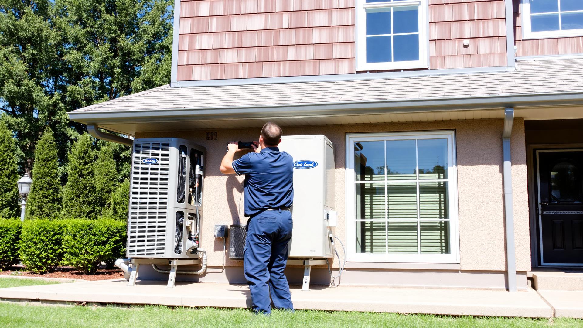 HVAC installation
